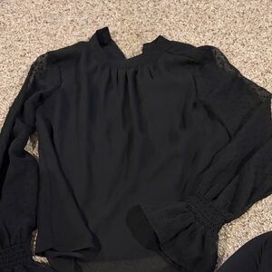 Elegant Black Women's Top